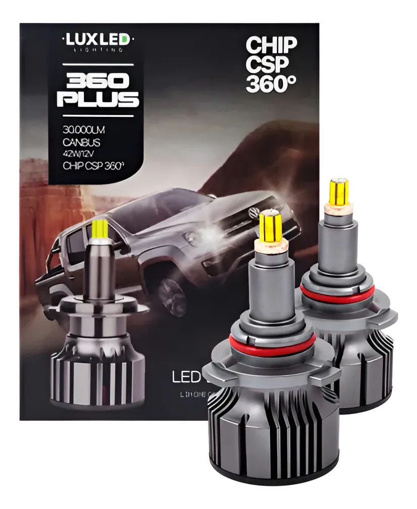 Kit Turbo Led Para Foco Lupa 360 Canbus 30.000lm