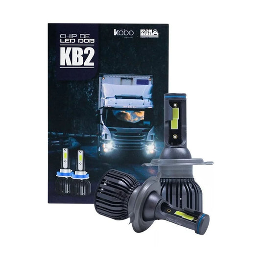 Kit de ampolletas Turbo Led KB2 Iron Led Dakar Oficial 12/24v 30.000lm