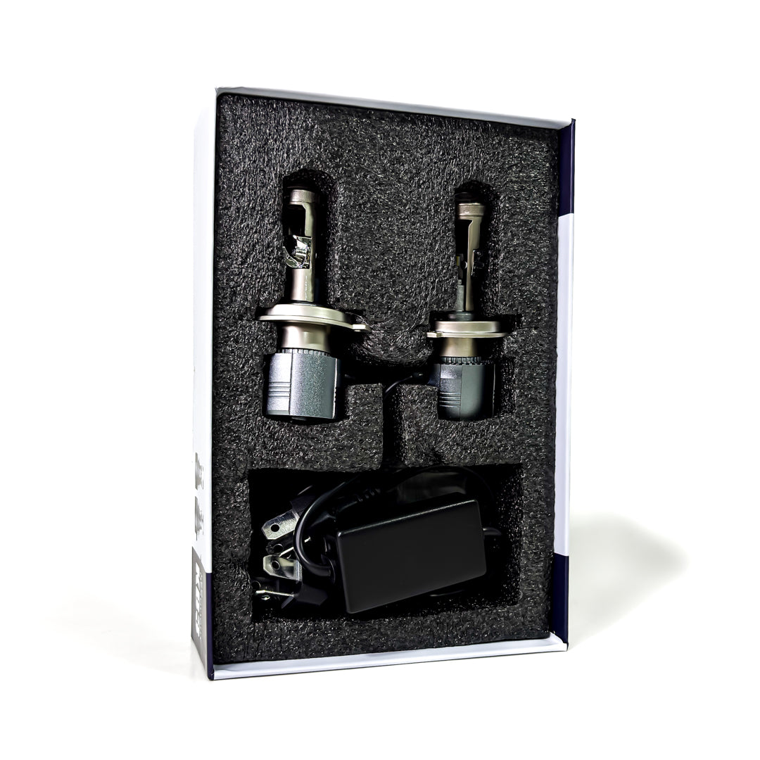 Kit de ampolletas Led KB3 con Proyector y Lupa Iron Led Dakar Oficial  40.000lm