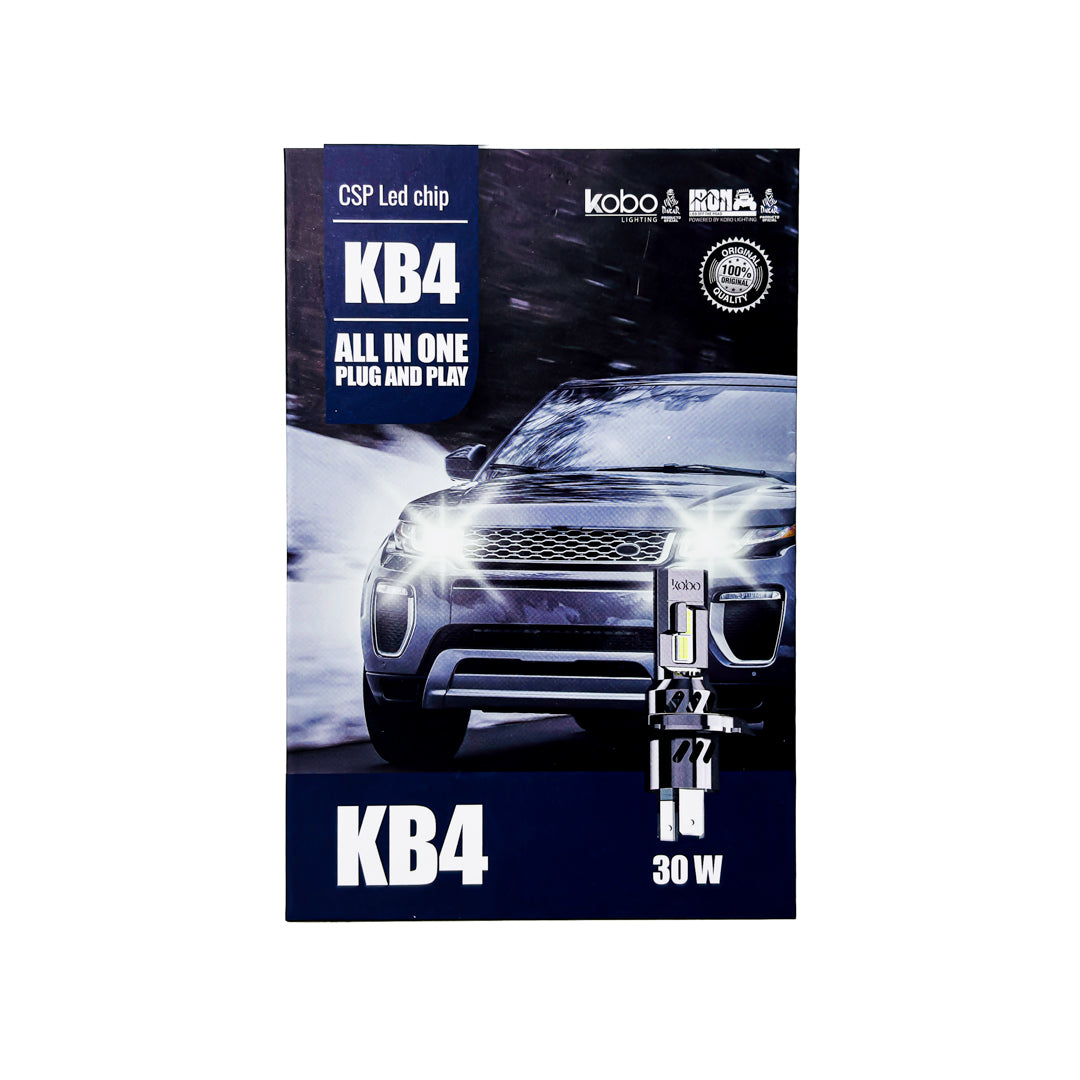 Kit de ampolleta Led Plug And Play KB4 Kobo Dakar Oficial 30.000lm