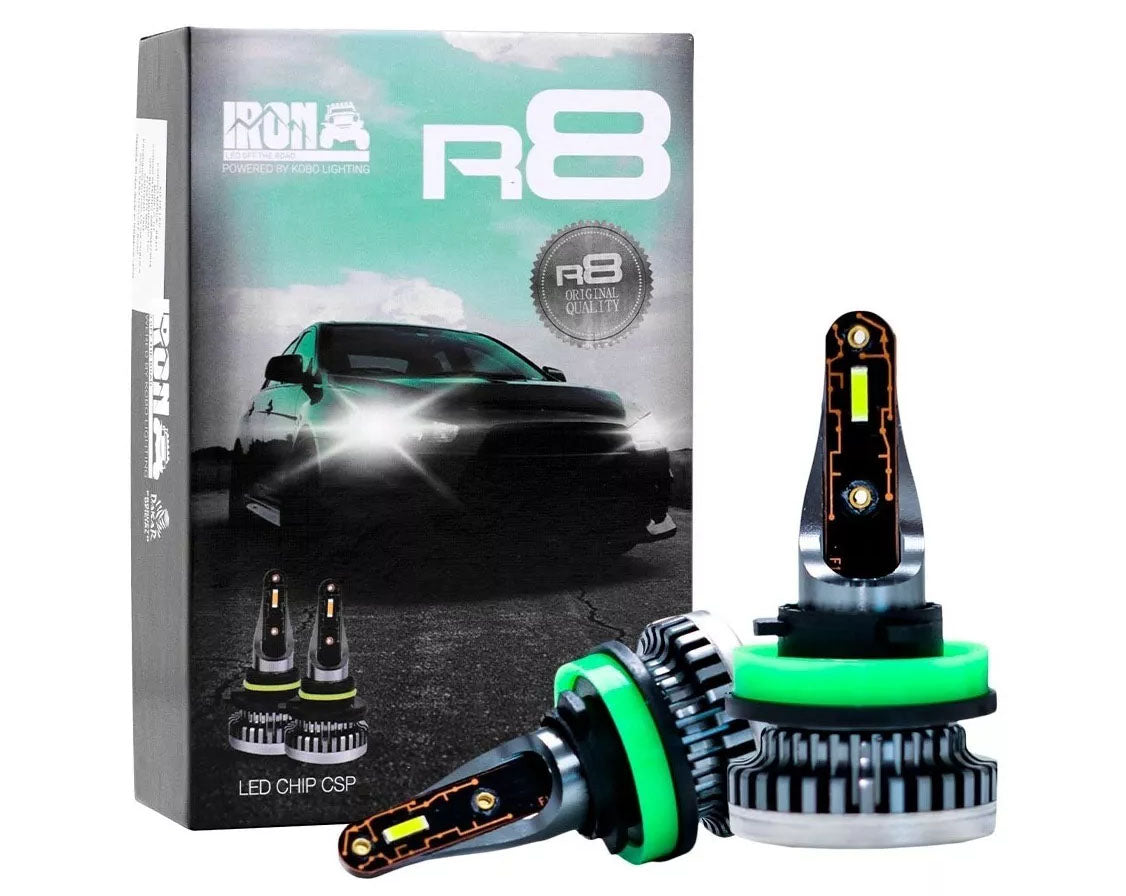 Kit de ampolletas Led R8 de Lux Led Dakar Oficial 30.000lm